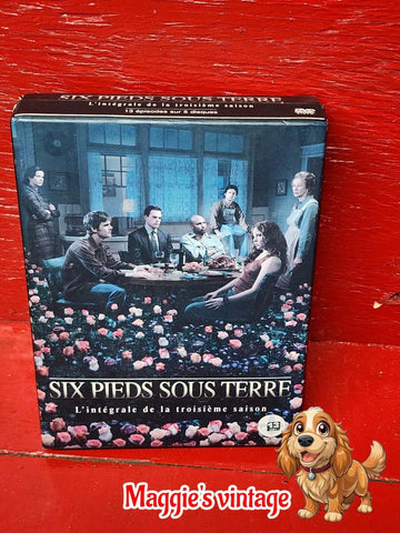Six Pieds Sous Terre:  - Troisième saison 3 - DVD *BILINGUE DISK LIKE NEW