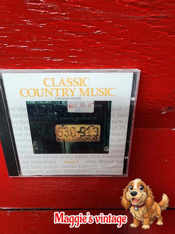 Smithsonian Country 1 Various Artists audio CD  * DISC LIKE NEW*