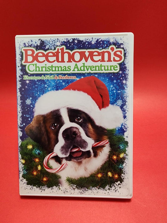 Beethoven's Christmas Adventure (Bilingual) [DVD] like new