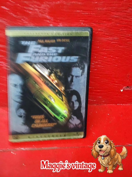 The Fast and the Furious - Collector's Edition DVD *BILINGUE DISC LIKE NEW*
