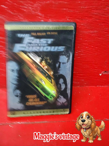 The Fast and the Furious - Collector's Edition DVD *BILINGUE DISC LIKE NEW*