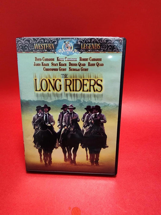 The Long Riders (DVD, 2001, Western Legends) Bilingue Like new!