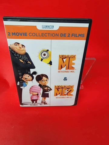 DESPICABLE ME 1 AND 2-2 DVD SET-2012-  *bilingue liake new**