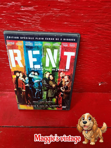 Rent (DVD, 2006, 2-Disc Special Edition)  *BILINGUE DISC LIKE NEW*