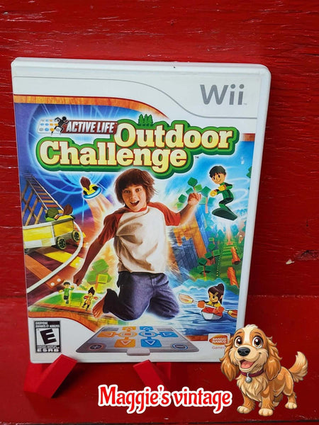 Active Life: Outdoor Challenge (Nintendo Wii, 2008)  *CIB DISC LIKE NEW*