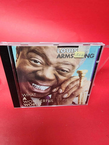 Louis Armstrong - What A Wonderful World. CD * CD ARE LIKE NEW*