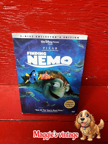 Finding Nemo (DVD, 2003, 2-Disc Set) * BILINGUE DISC LIKE NEW* SLIPCOVER!!