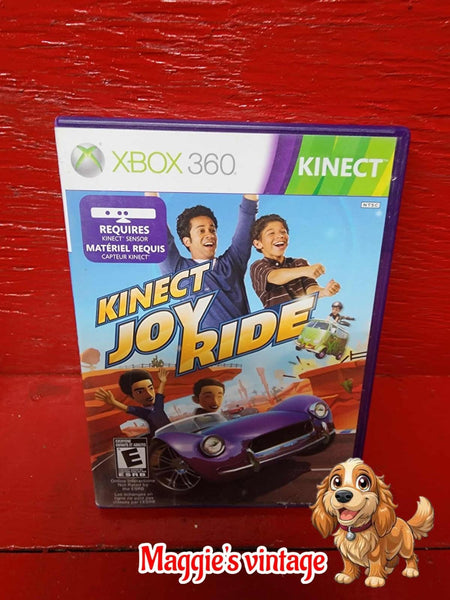 Kinect Joy Ride (Microsoft Xbox 360, 2010) *CIB DISC LIKE NEW *