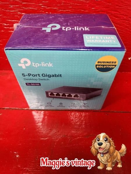 TP Link TL-SG105 5-Port Gigabit Desktop Switch BRAND NEW!