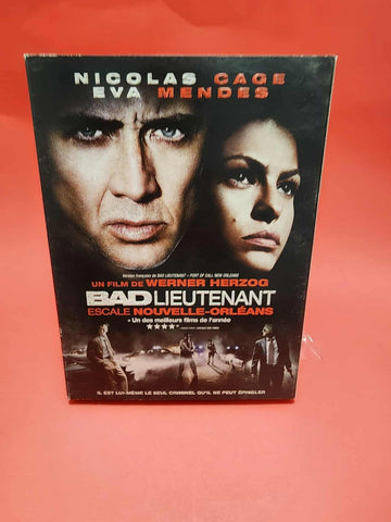 Bad Lieutenant (DVD) cardboard cover included  *  bilingue like new*