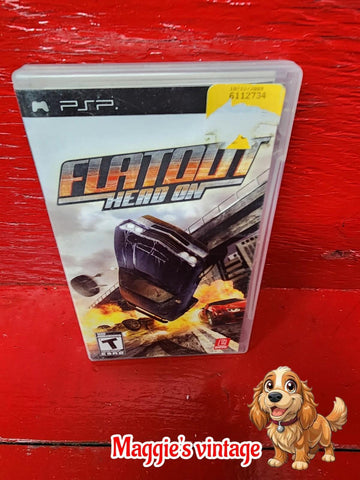 FlatOut Head On (PlayStation Portable, PSP) w/ Manual