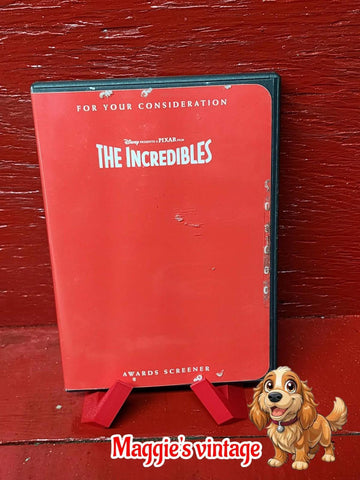 The Incredibles 2004 FYC Screener SAG For Your Consideration DVD