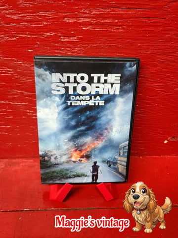 Into The Storm DVD 2014 Canadian   *BILINGUE DISC LIKE NEW*