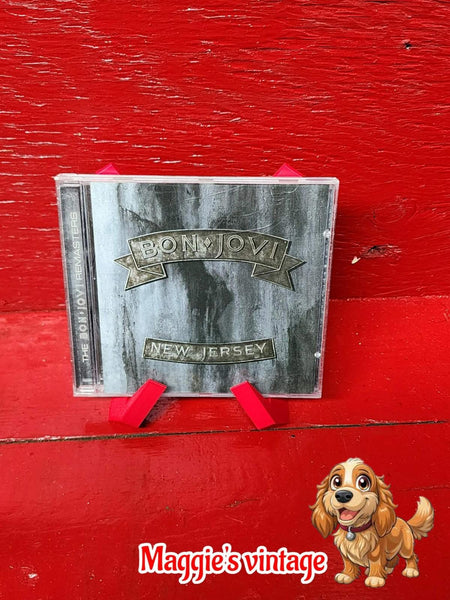 Bon Jovi New Jersey Digitally Remastered CD 1988 Mercury  *DISC LIKE NEW*