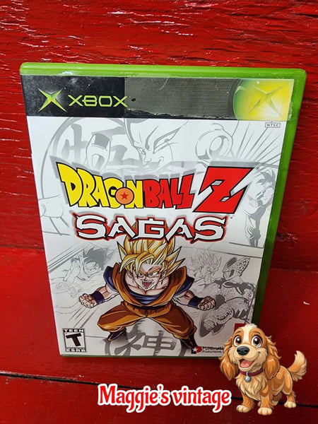 Dragon Ball Z: Sagas (Microsoft Xbox, 2005)  * DISC LIKE NEW*
