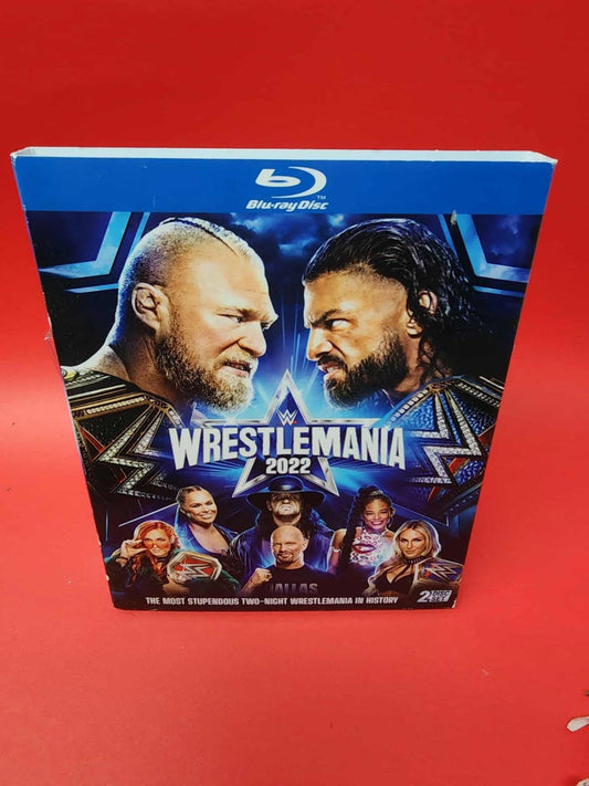 WWE: WrestleMania 38 (Blu-ray, 2022) Like new!!!