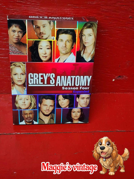 Grey's Anatomy: The Complete Fourth Season DVD *DISC LIKE NEW*