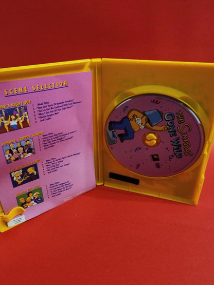 The Simpsons - Gone Wild (DVD, 2004) Bilingue French artwork