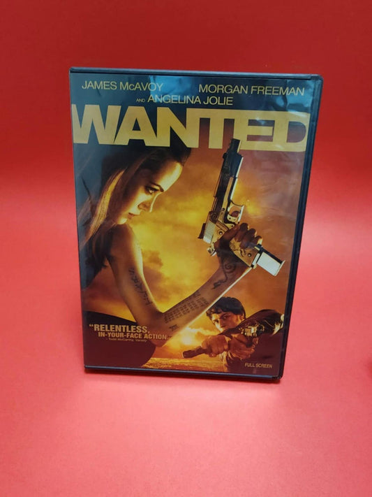 Wanted (DVD, 2008, Canadian, ) Bilingue! disc is like new! !