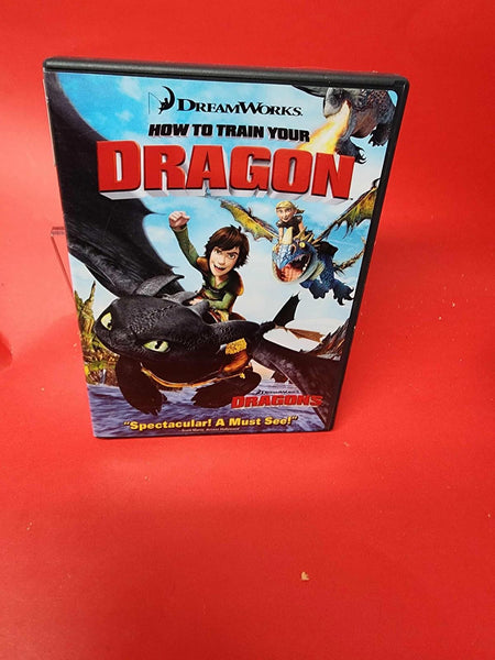 How to Train Your Dragon (DVD, 2010, Canadian) *bilingue like new*