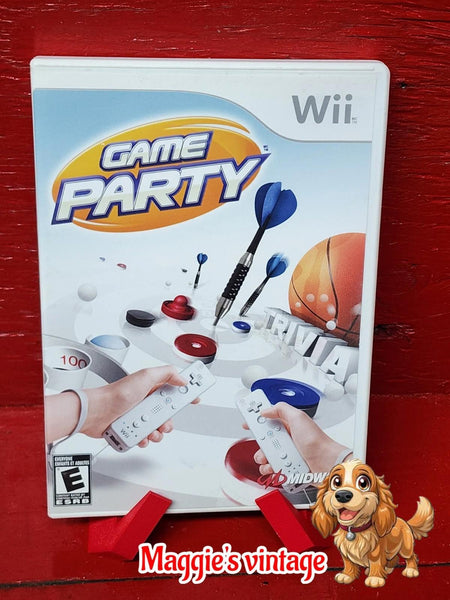Game Party (Nintendo Wii, 2007) *CIB COMPLETE DISC LIKE NEW*