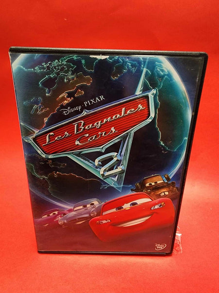 Disney Pixar Cars 2 (Les Bagnoles 2 ) - DVD Movie *BILINGUE DISC LIKE NEW*