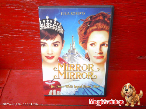 Mirror Mirror (DVD, 2012, Canadian)   * BILINGUE DISC LIKE NEW*