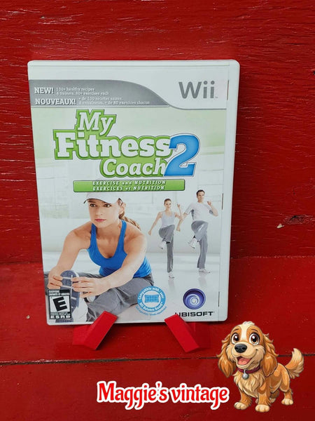 My Fitness Coach 2: Exercise and Nutrition - Nintendo Wii -CIB DISC LIKE NEW