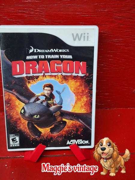 How To Train Your Dragon - Nintendo Wii NO MANUAL DISC LIKE NEW