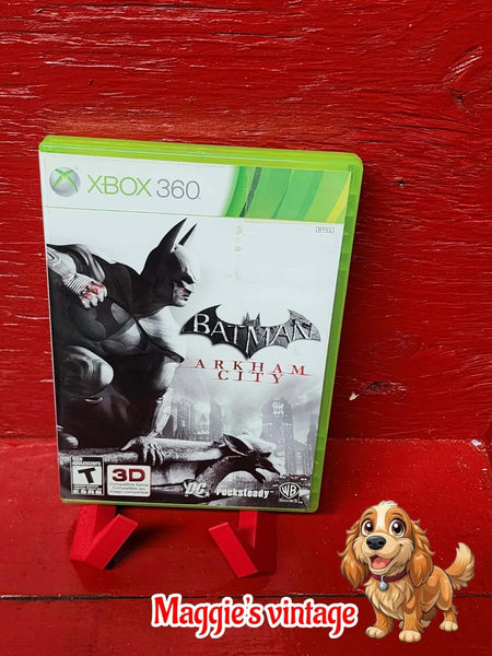 Batman Arkham City - Xbox 360 -*CIB DISC LIKE NEW*