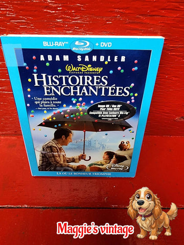 Histoires Enchantée Blu-Raye Bedtime Stories SLIPCOVER *BILINGUE DISC LIKE NEW*