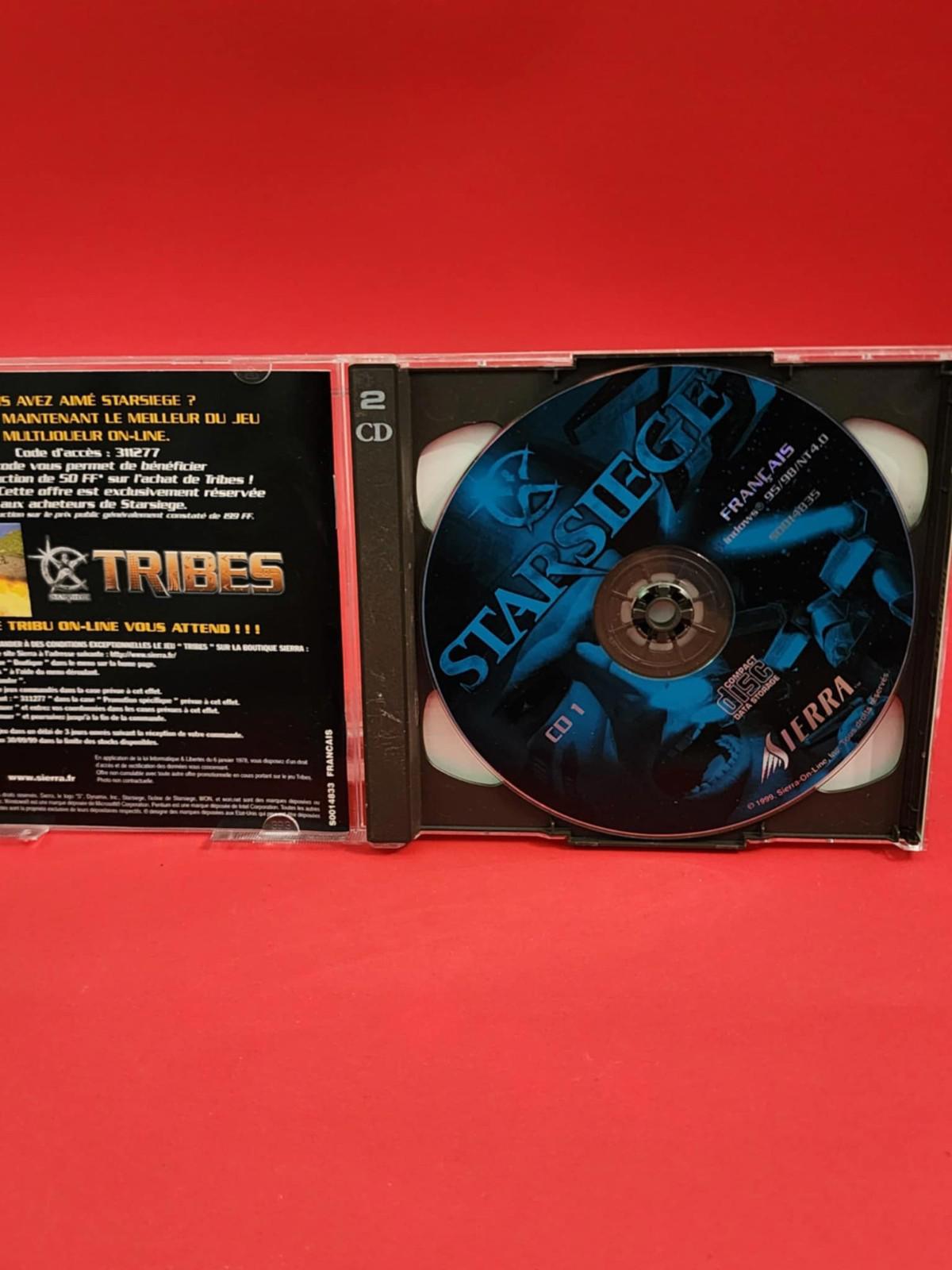 Starsiege 2 Dics (Jeux PC Francais,1999) cd parfait etats