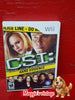 CSI Hard Evidence (Nintendo Wii, 2008)  *CIB COMPLETE DISC LIKE NEW*
