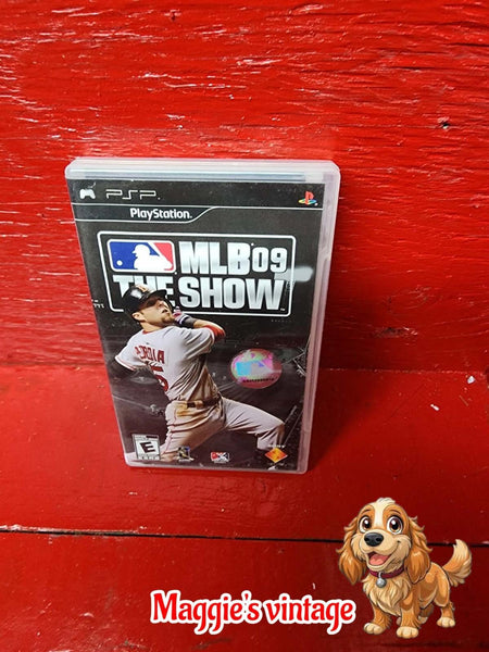 MLB 09 The Show Sony PSP Game Tested Complete CIB WITH MANUAL