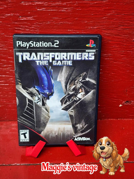 Transformers: The Game (Sony PlayStation 2, 2007)  *CIB DISC LIKE NEW*