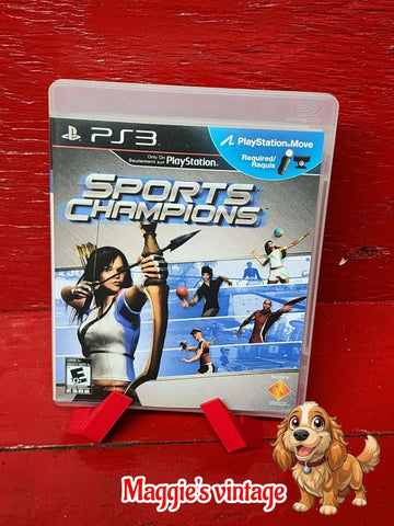 USED SONY PLAYSTATION 3 PS3 SPORTS CHAMPIONS *CIB DISC LIKE NEW*