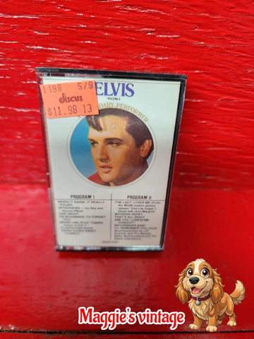 Elvis A Legendary Performer Volume 4 Cassette Tape