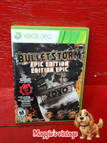 Bulletstorm Epic Edition (Microsoft Xbox 360) *CIB DISC LIKE NEW*