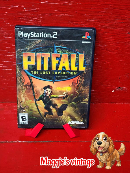 Pitfall -The Lost Expedition (Sony PlayStation 2 PS2  *CIB DISC LIKE NEW*