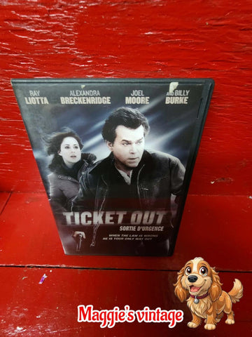 Ticket Out (DVD, 2012, Canadian) *BILINGUE DISC LIKE NEW