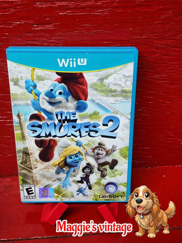 The Smurfs 2 - Wii U Nintendo *CIB DISC LIKE NEW*
