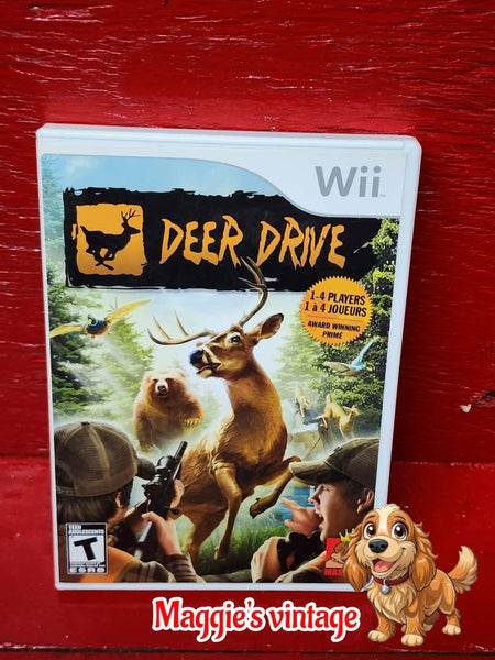 Deer Drive (2009) - Nintendo Wii - CIB, Complete, *DISC LIKE NEW*
