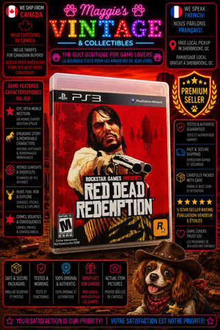 Red Dead Redemption - Sony Playstation 3 PS3 Cib With Map DISC LIKE NEW