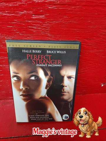 Perfect Stranger (Halle Berry, Bruce Willis) - DVD - *BILINGUE DISC LIKE NEW*