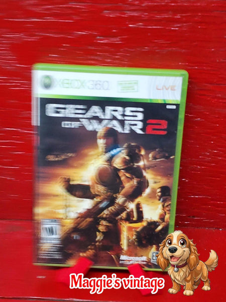 Gears of War 2 (Xbox 360, 2008) *CIB DISC LIKE NEW*