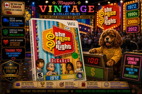 The Price is Right: Decades - Nintendo Wii - Complete In Box CIB DISC LIKE NEW