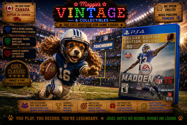 PS4 Playstation Madden NFL 16 Deluxe Edition   CIB DISC LIKE NEW
