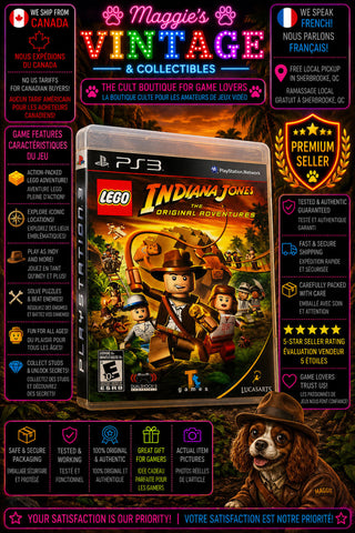 LEGO Indiana Jones The Original Adventures - Playstation 3 PS3 CIB DISC LIKE NEW