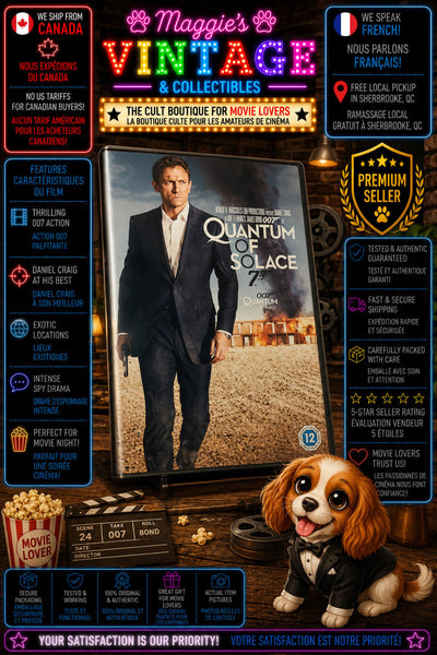 Quantum of Solace (DVD, Bilingual) DISC LIKE NEW