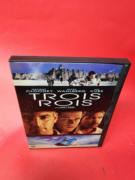 Three kings - DVD bilingual - George Clooney, Mark Wahlberg   *BILINGUE LIKE NEW